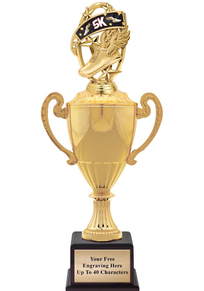 16 3/4" SOVEREIGN CUP W/FIGURE