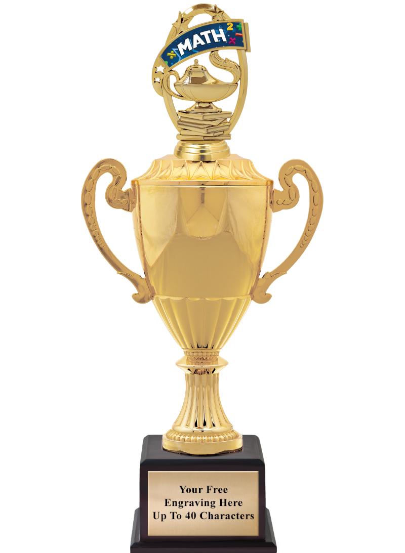 16 3/4" SOVEREIGN CUP W/FIGURE