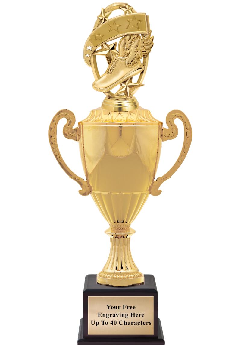 16 3/4" SOVEREIGN CUP W/FIGURE