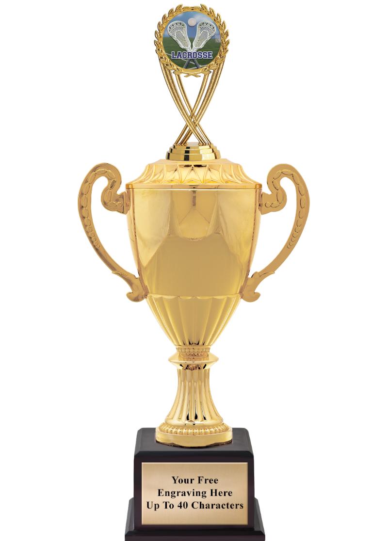 16 3/4" SOVEREIGN CUP W/FIGURE