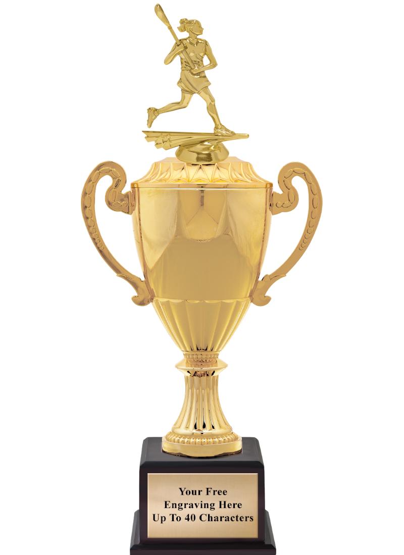 16 3/4" SOVEREIGN CUP W/FIGURE