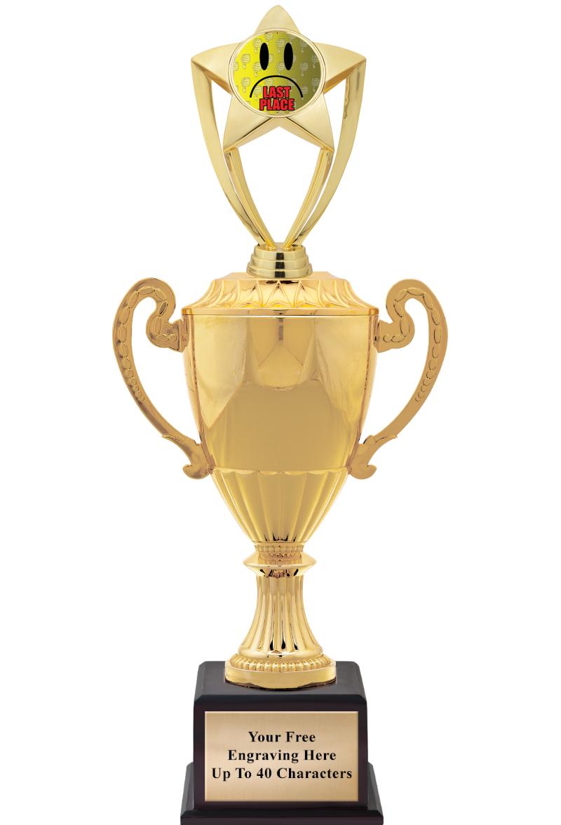 16 3/4" SOVEREIGN CUP W/FIGURE