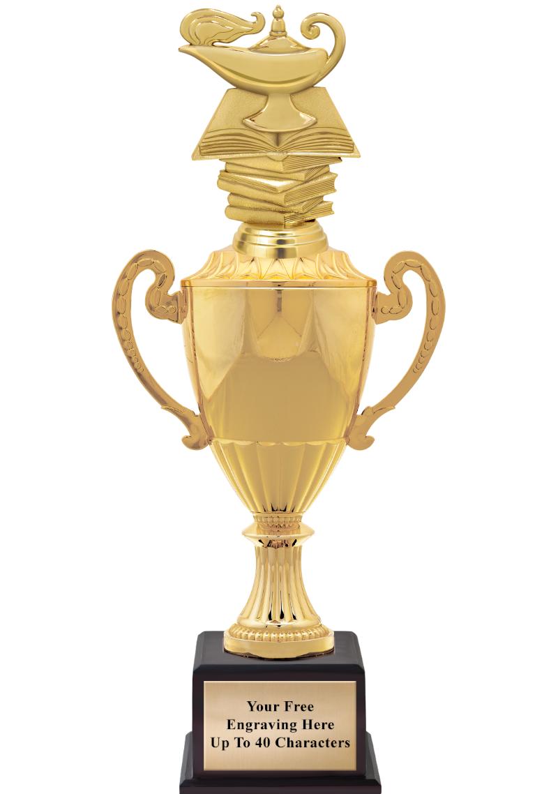 16 3/4" SOVEREIGN CUP W/FIGURE