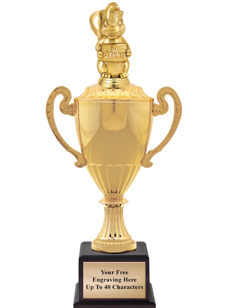 16 3/4" SOVEREIGN CUP W/FIGURE