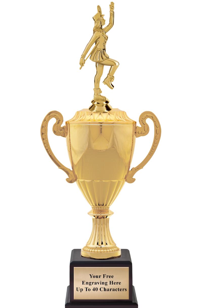 16 3/4" SOVEREIGN CUP W/FIGURE