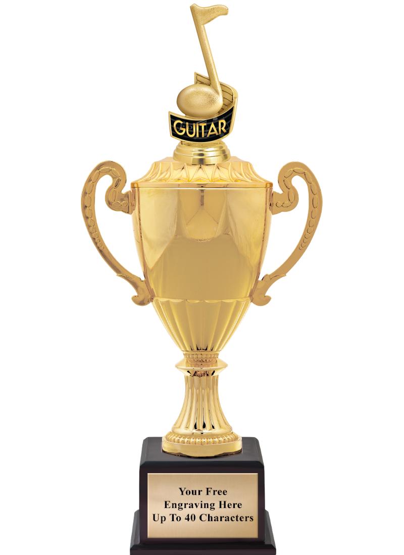 16 3/4" SOVEREIGN CUP W/FIGURE