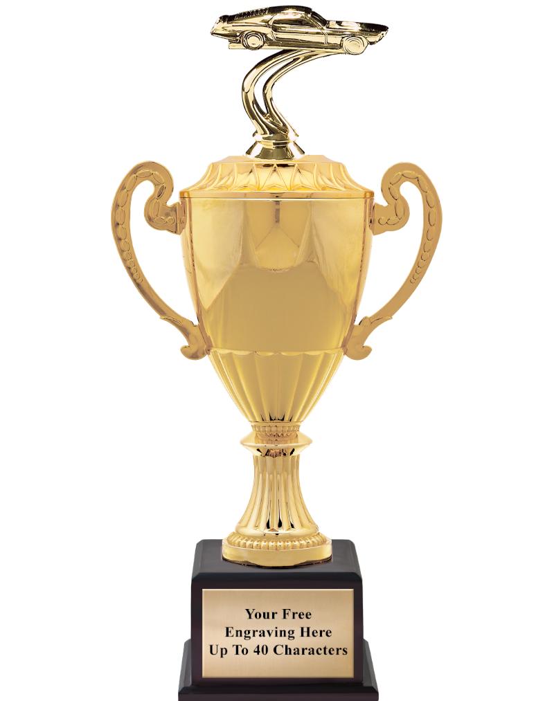 16 3/4" SOVEREIGN CUP W/FIGURE