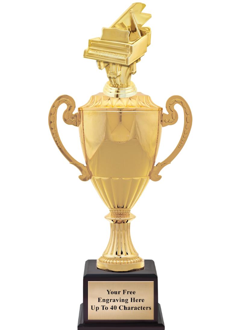 16 3/4" SOVEREIGN CUP W/FIGURE