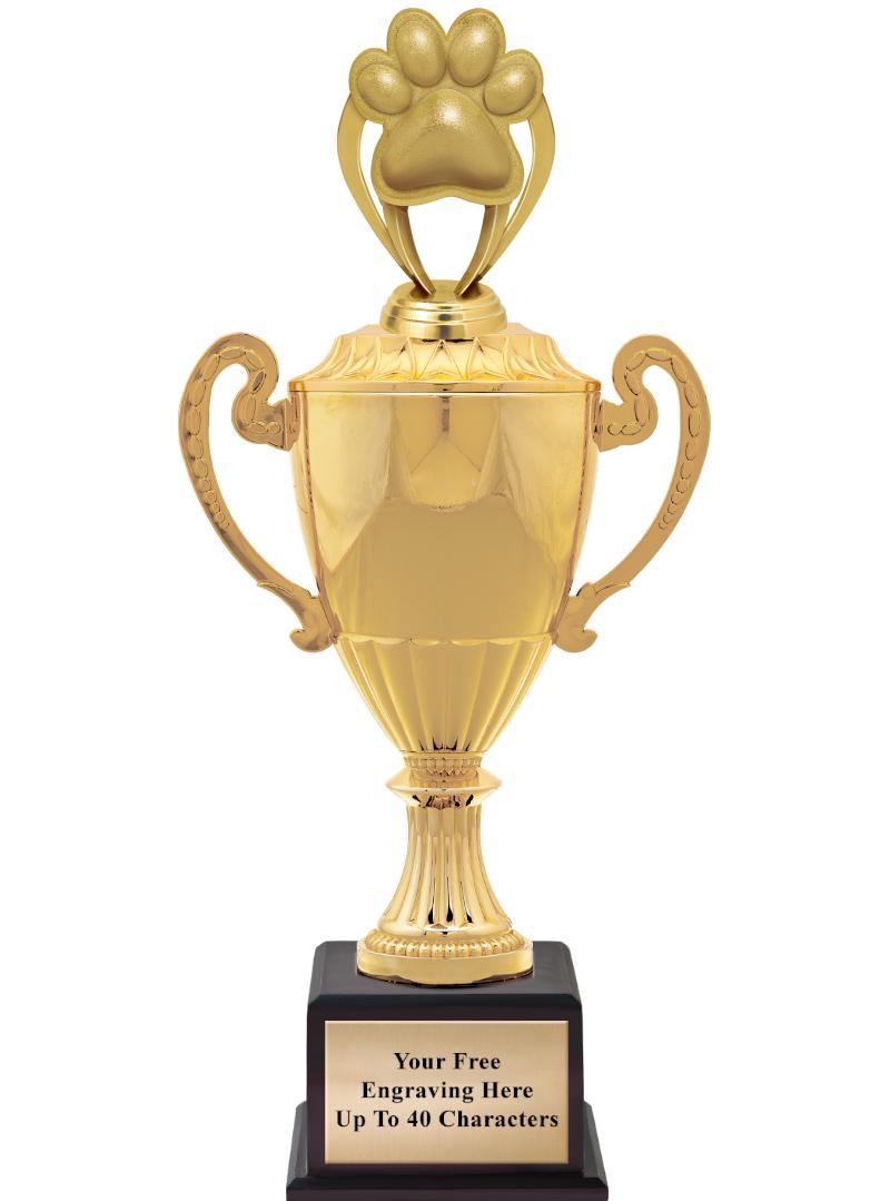 16 3/4" SOVEREIGN CUP W/FIGURE