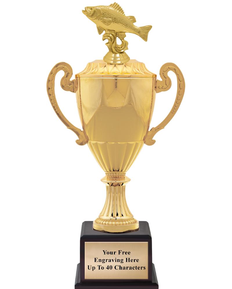 16 3/4" SOVEREIGN CUP W/FIGURE