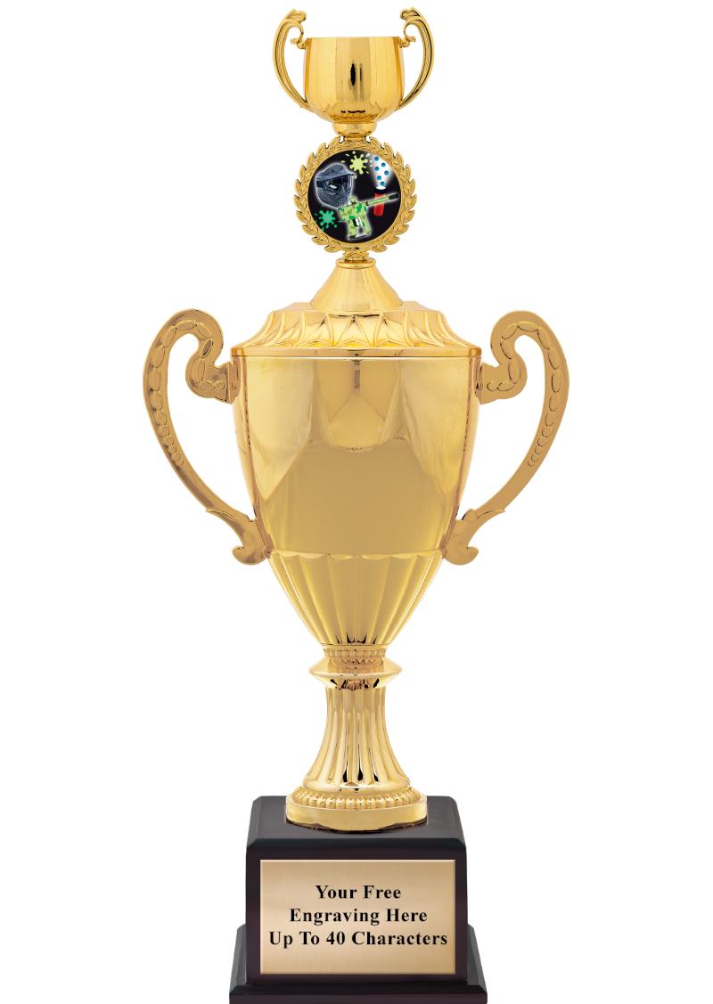 16 3/4" SOVEREIGN CUP W/FIGURE