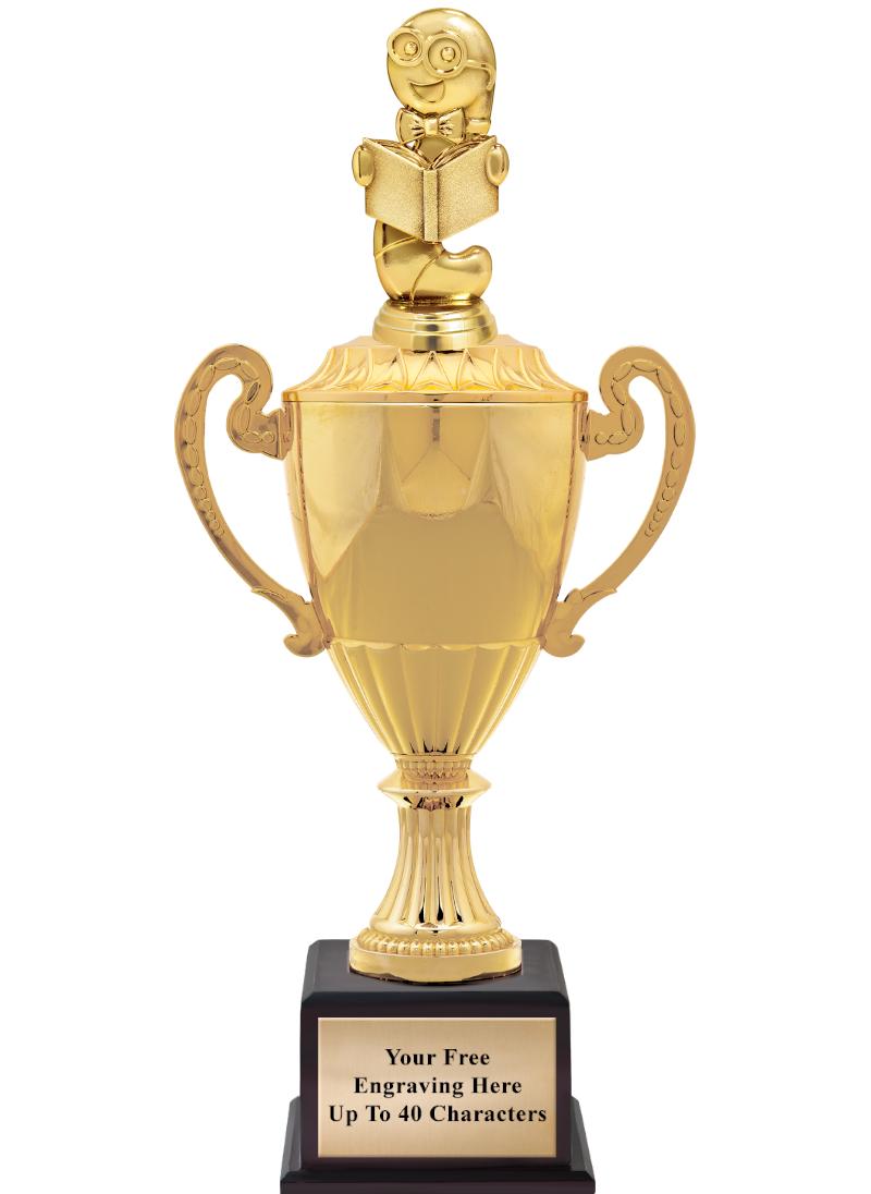 16 3/4" SOVEREIGN CUP W/FIGURE