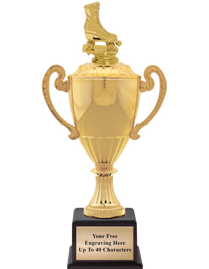 16 3/4" SOVEREIGN CUP W/FIGURE