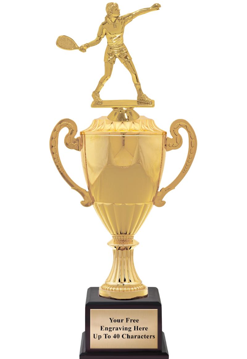 16 3/4" SOVEREIGN CUP W/FIGURE