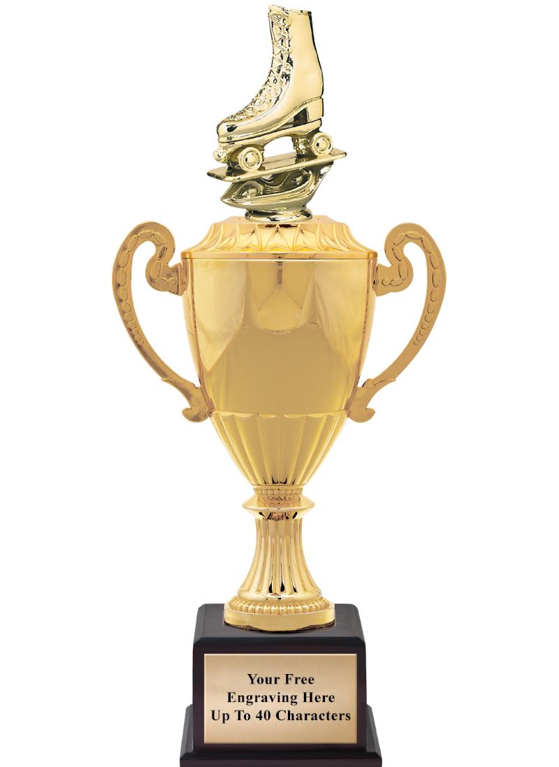 16 3/4" SOVEREIGN CUP W/FIGURE