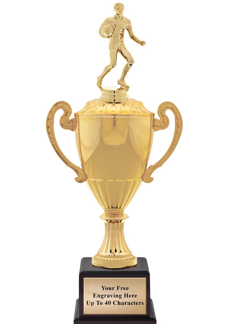 16 3/4" SOVEREIGN CUP W/FIGURE