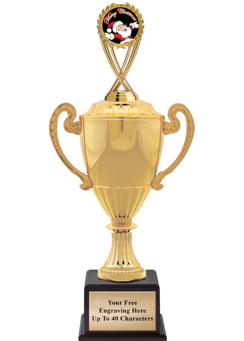 16 3/4" SOVEREIGN CUP W/FIGURE