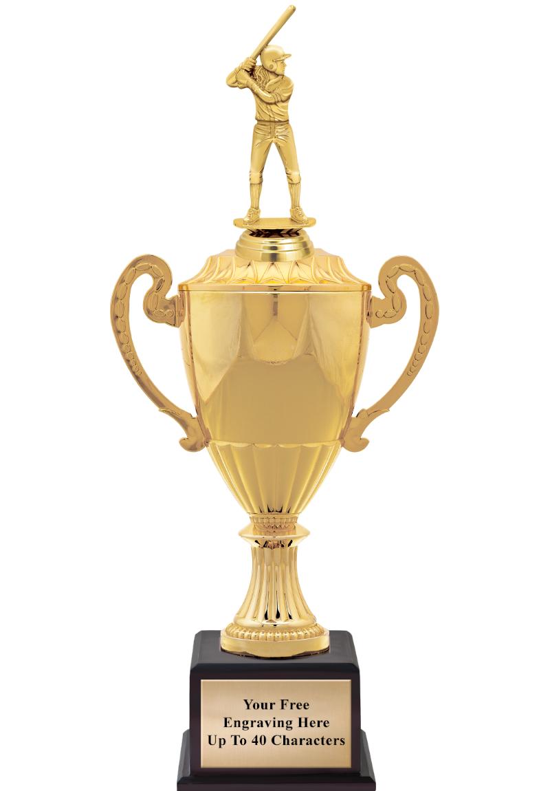 16 3/4" SOVEREIGN CUP W/FIGURE