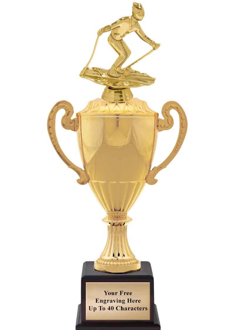 16 3/4" SOVEREIGN CUP W/FIGURE