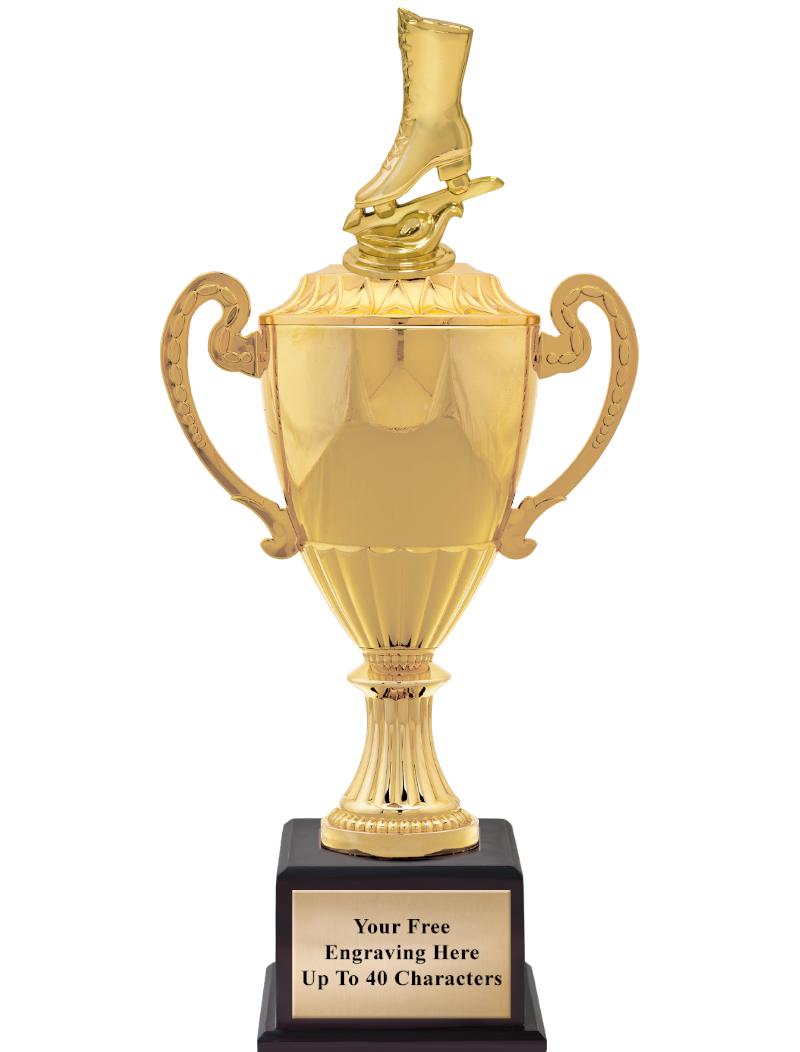 16 3/4" SOVEREIGN CUP W/FIGURE