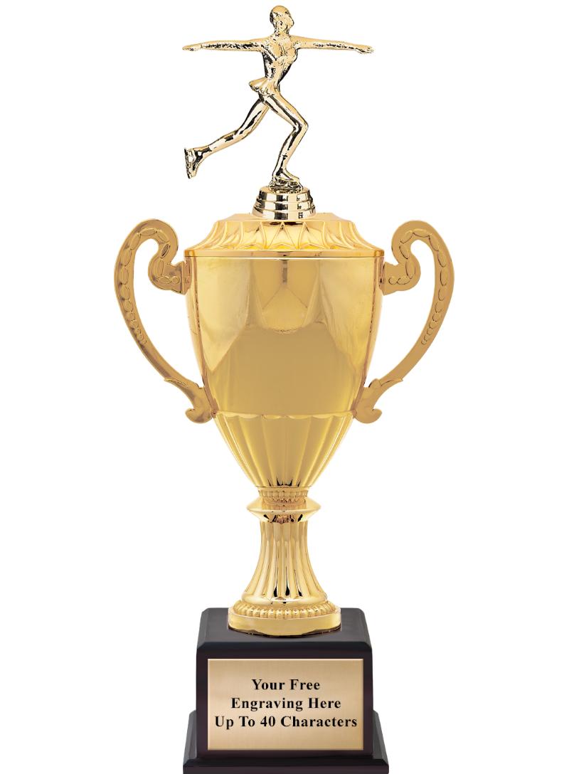 16 3/4" SOVEREIGN CUP W/FIGURE