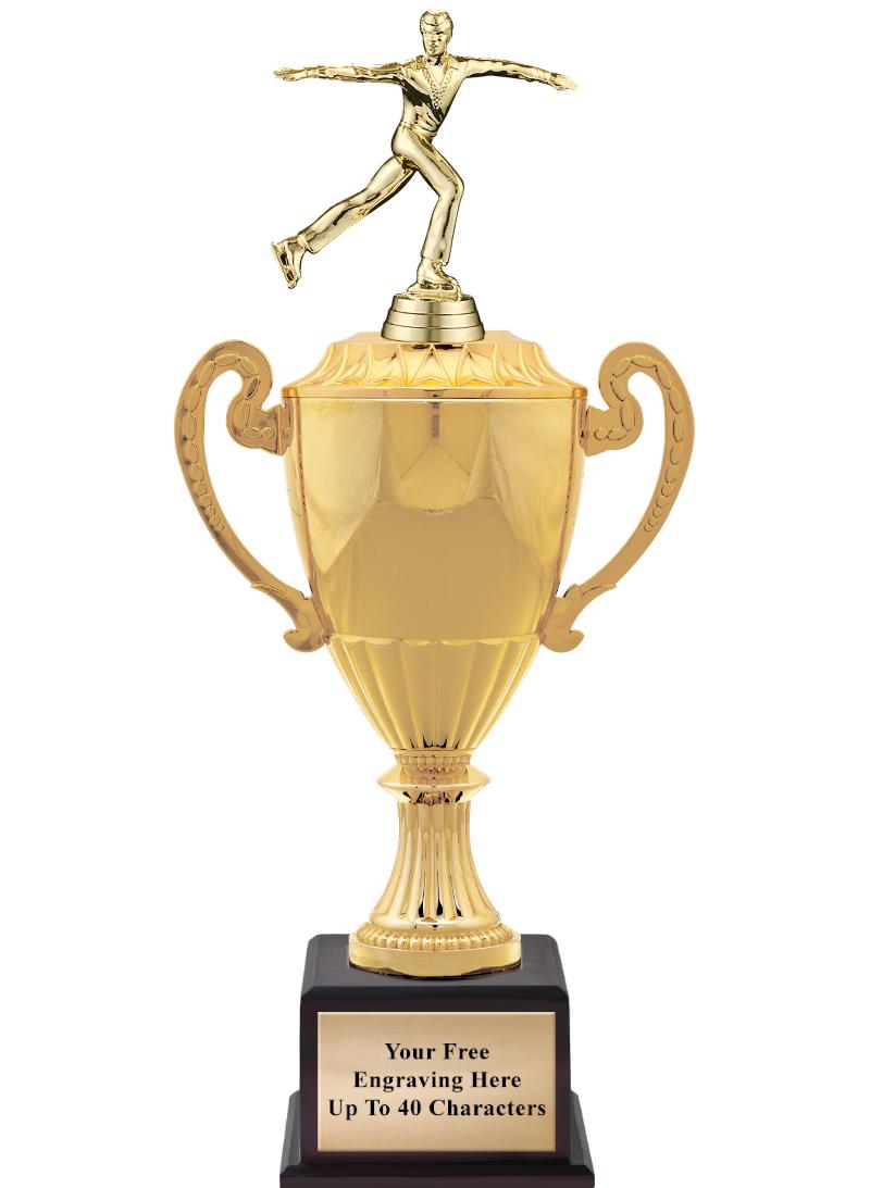 16 3/4" SOVEREIGN CUP W/FIGURE