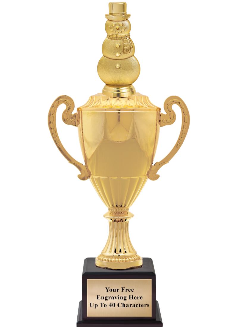 16 3/4" SOVEREIGN CUP W/FIGURE