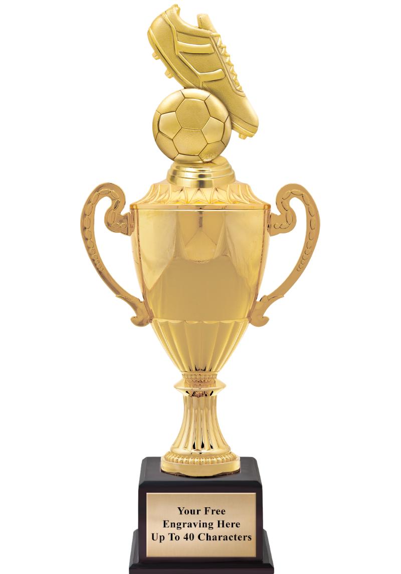 16 3/4" SOVEREIGN CUP W/FIGURE