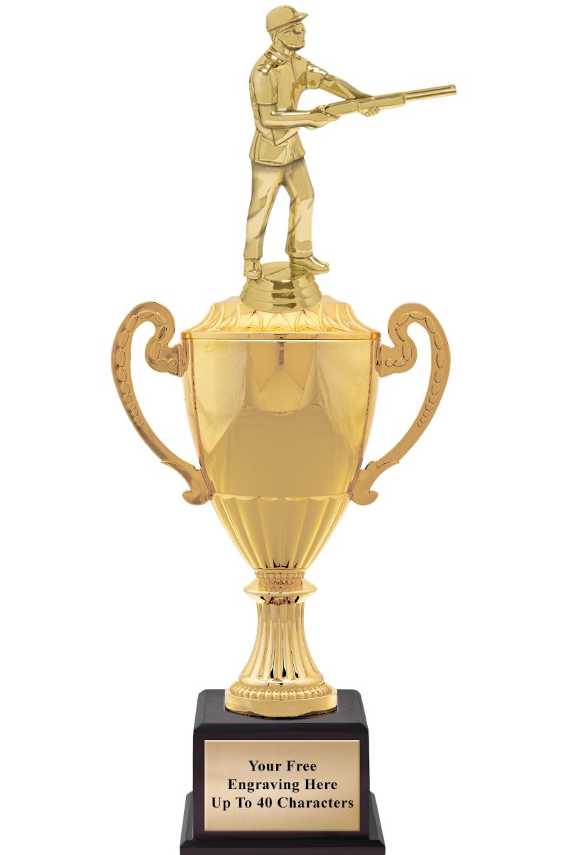 16 3/4" SOVEREIGN CUP W/FIGURE