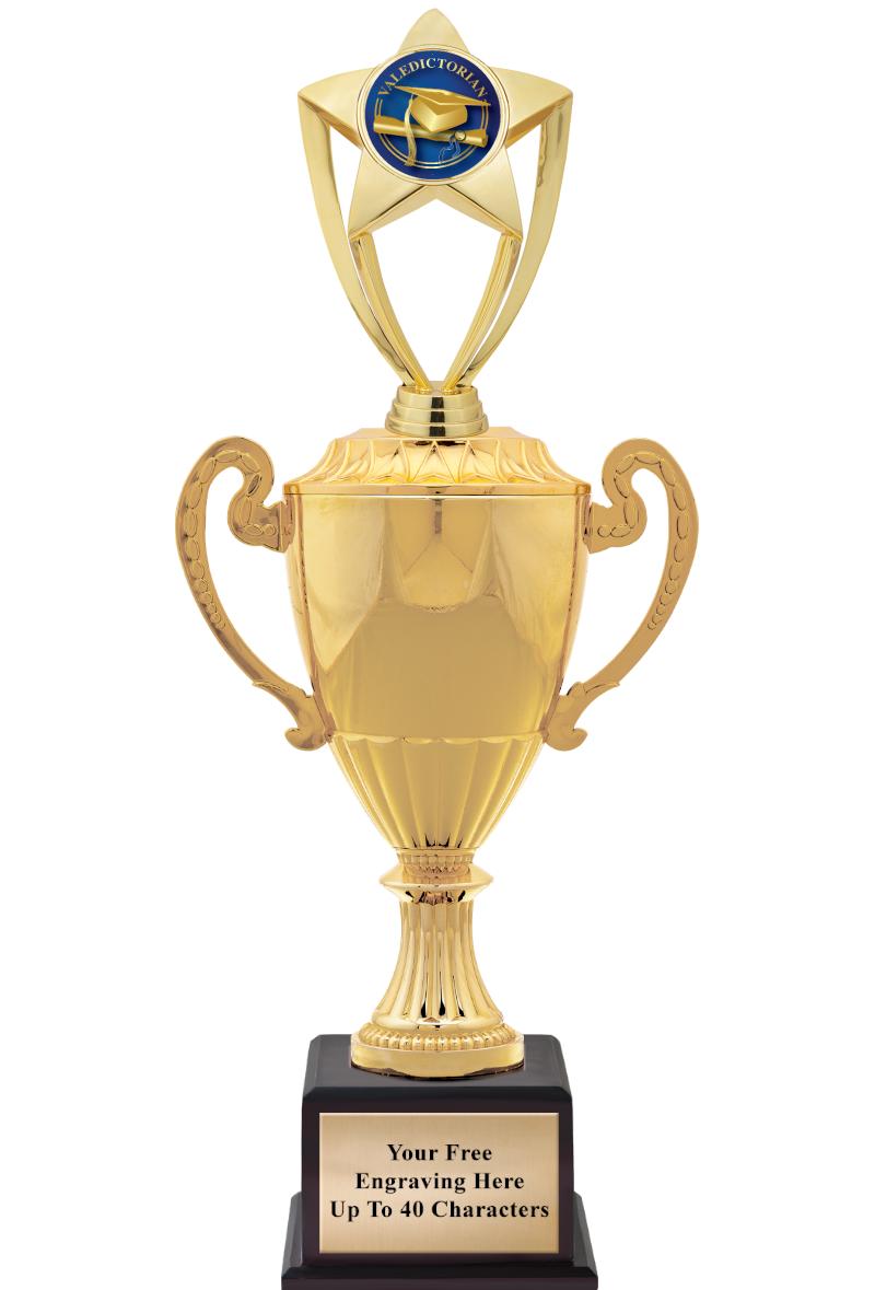 16 3/4" SOVEREIGN CUP W/FIGURE