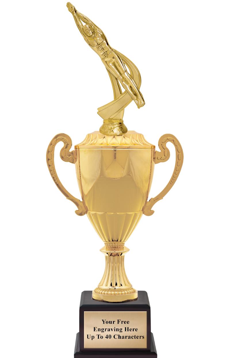 16 3/4" SOVEREIGN CUP W/FIGURE