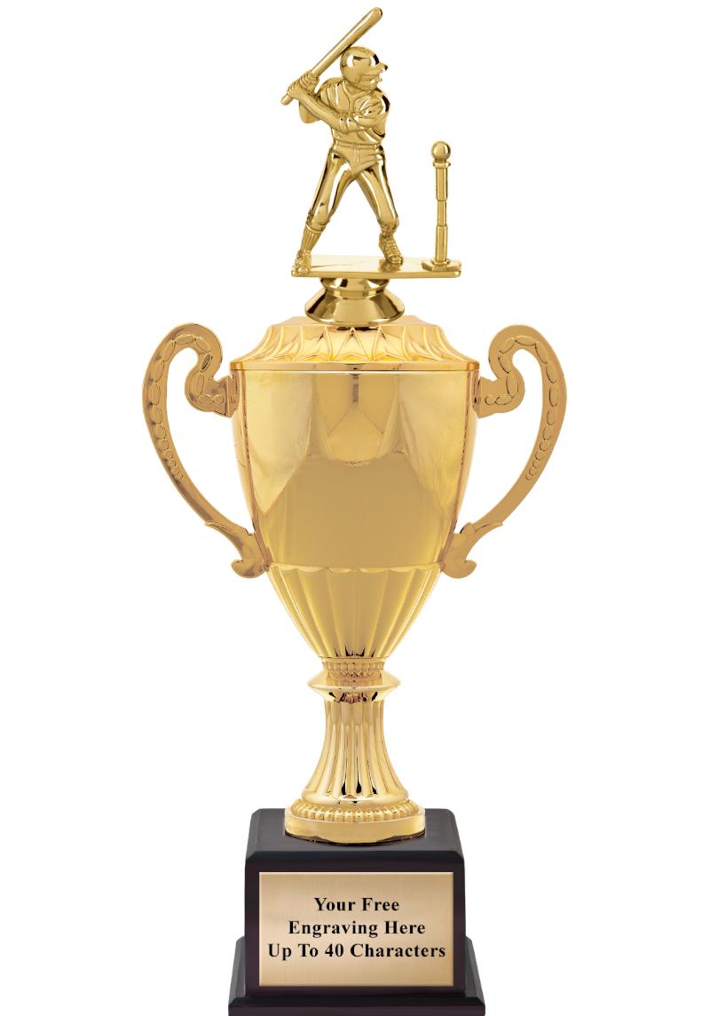 16 3/4" SOVEREIGN CUP W/FIGURE