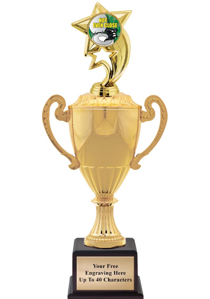 16 3/4" SOVEREIGN CUP W/FIGURE