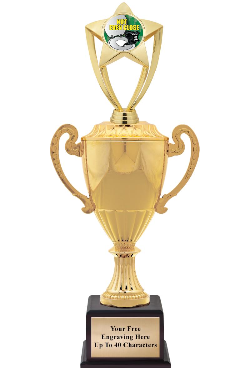 16 3/4" SOVEREIGN CUP W/FIGURE