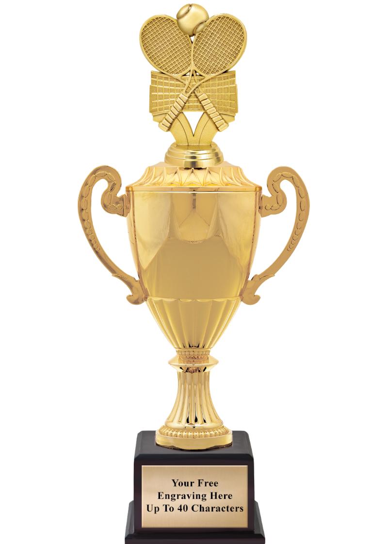 16 3/4" SOVEREIGN CUP W/FIGURE