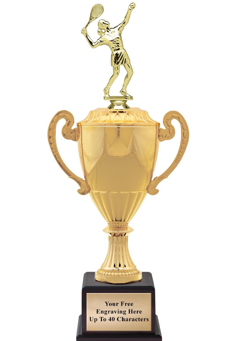 16 3/4" SOVEREIGN CUP W/FIGURE