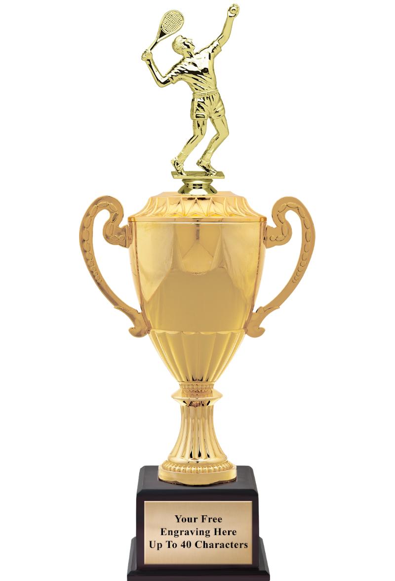 16 3/4" SOVEREIGN CUP W/FIGURE