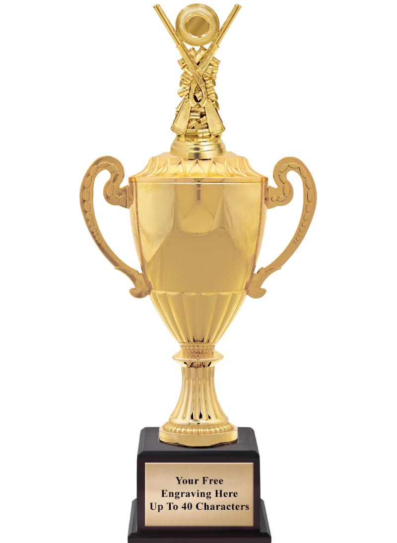 16 3/4" SOVEREIGN CUP W/FIGURE