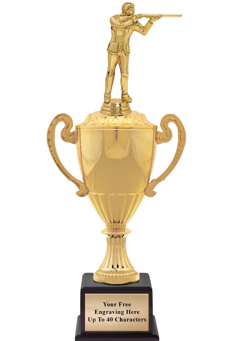 16 3/4" SOVEREIGN CUP W/FIGURE