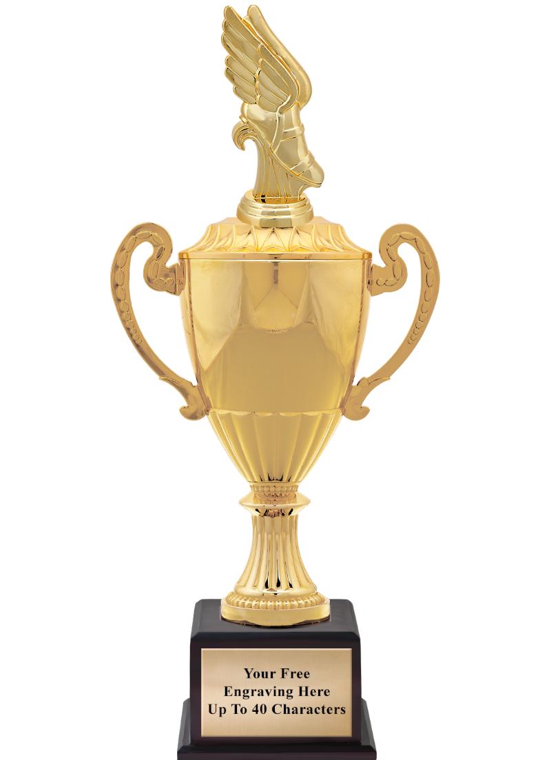 16 3/4" SOVEREIGN CUP W/FIGURE