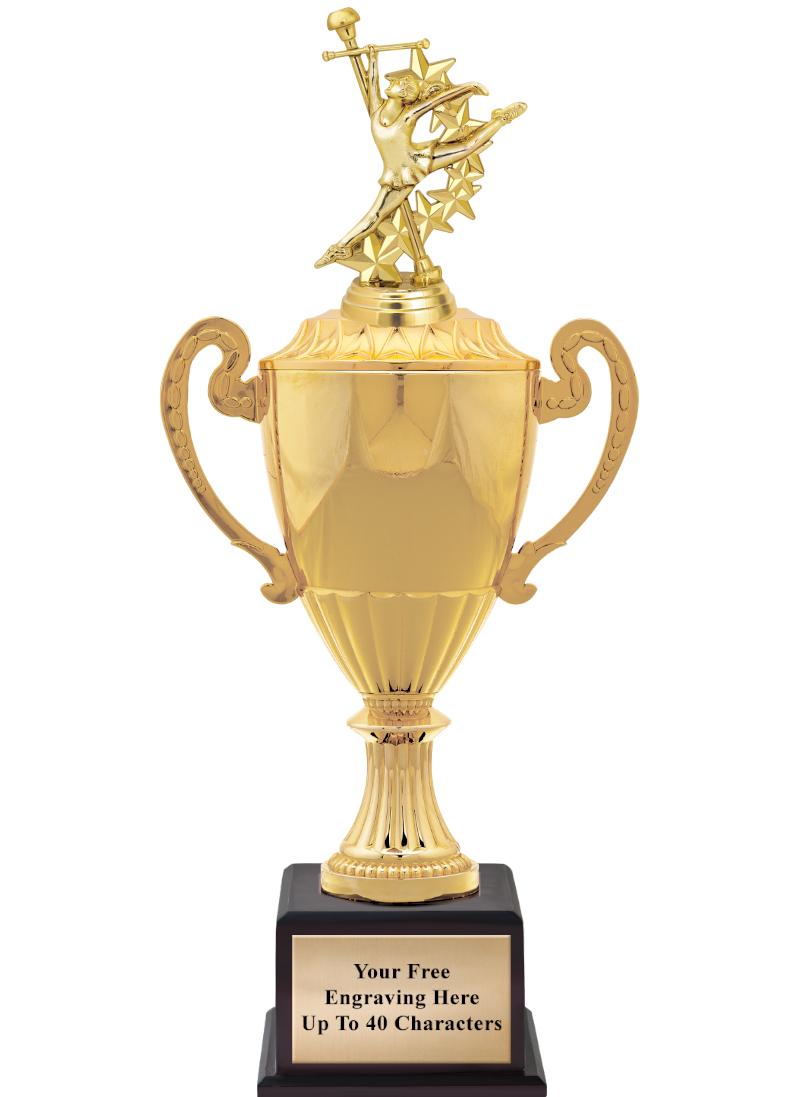 16 3/4" SOVEREIGN CUP W/FIGURE