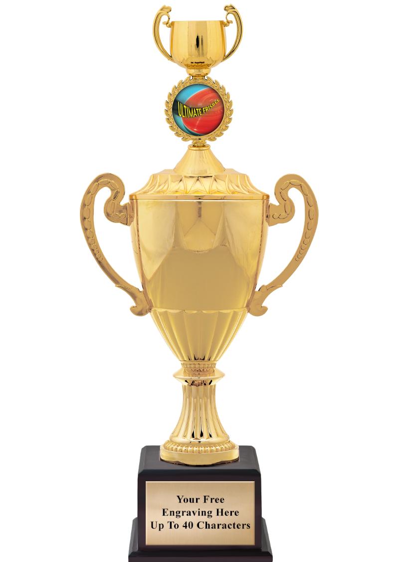 16 3/4" SOVEREIGN CUP W/FIGURE