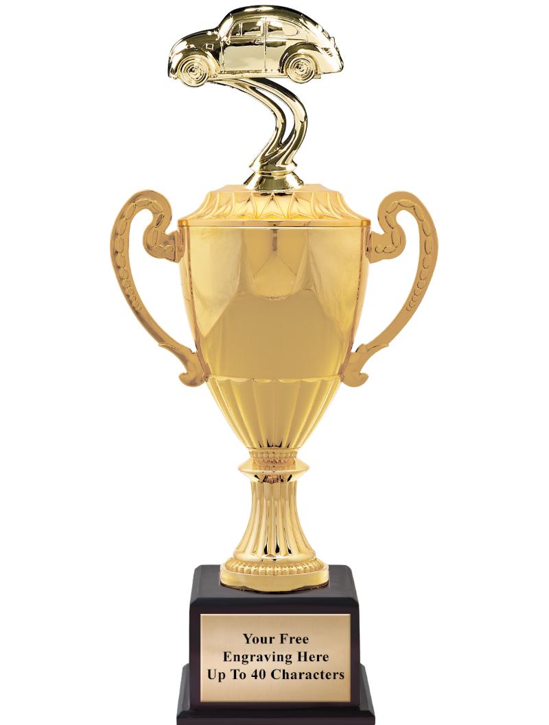 16 3/4" SOVEREIGN CUP W/FIGURE