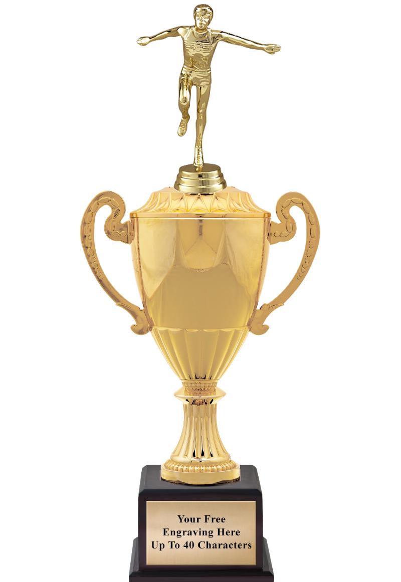 16 3/4" SOVEREIGN CUP W/FIGURE