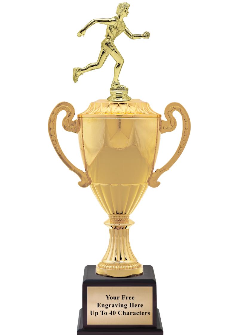 16 3/4" SOVEREIGN CUP W/FIGURE