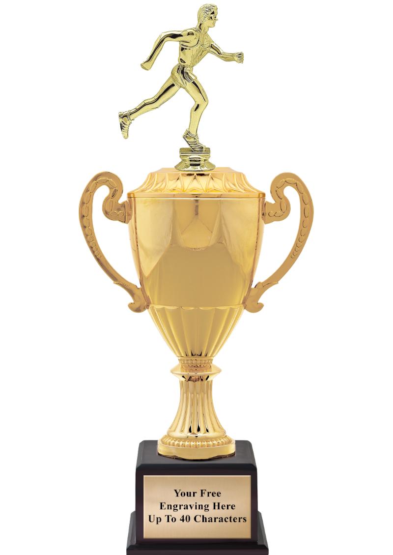 16 3/4" SOVEREIGN CUP W/FIGURE