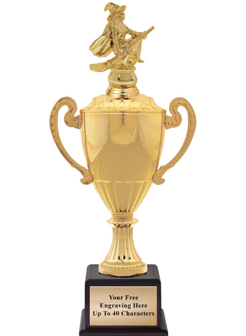 16 3/4" SOVEREIGN CUP W/FIGURE