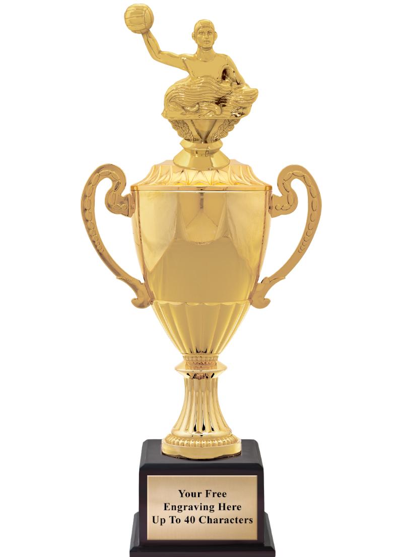 16 3/4" SOVEREIGN CUP W/FIGURE