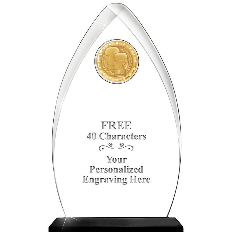 11.25"ARROWHEAD ACRYLIC W/INS