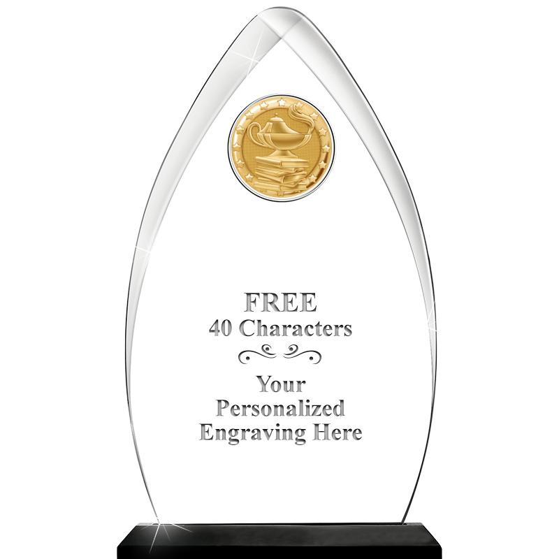 11.25"ARROWHEAD ACRYLIC W/INS